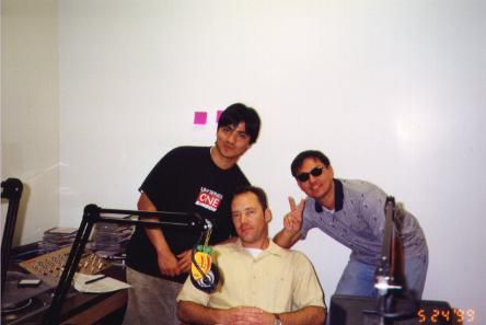 Simple Spirits in studio, in-studio interview and performance #1, 1999