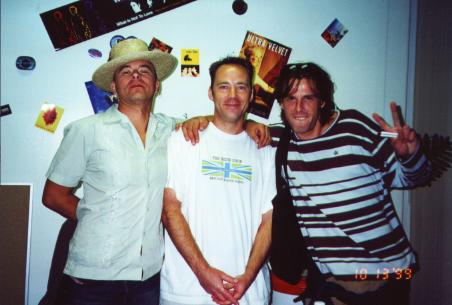 Jact in studio for our second interview, October '99